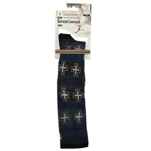 Smartwool Ski Socks Merino Wool Over the Calf Zero Cushion Unisex LARGE NWT